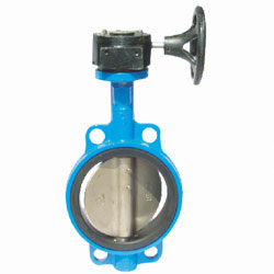 蝸輪對夾襯膠蝶閥 蝸輪對夾襯膠蝶閥