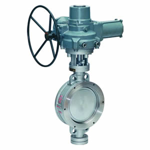 電動(dòng)對夾硬密封蝶閥 電動(dòng)對夾硬密封蝶閥