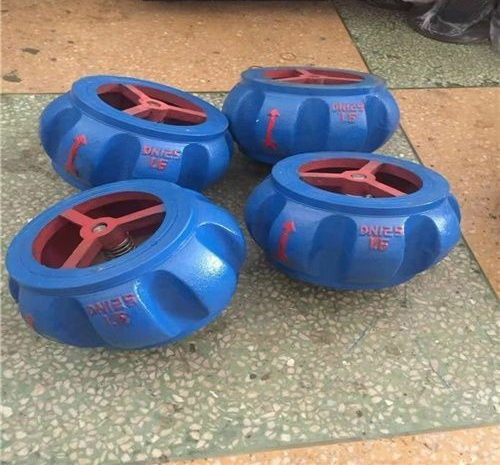 南瓜式對(duì)夾止回閥 南瓜式對(duì)夾止回閥