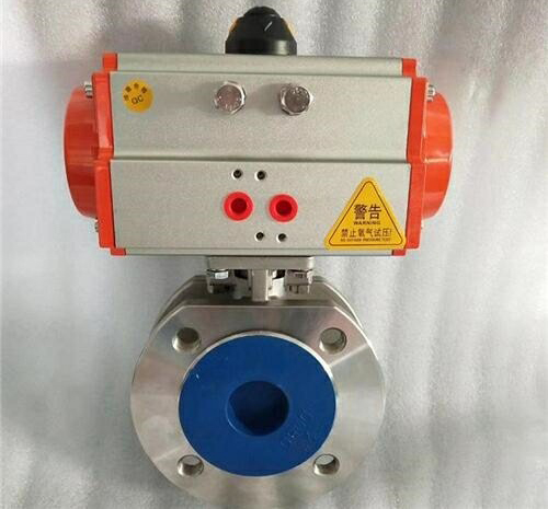 氣動對夾球閥 氣動對夾球閥