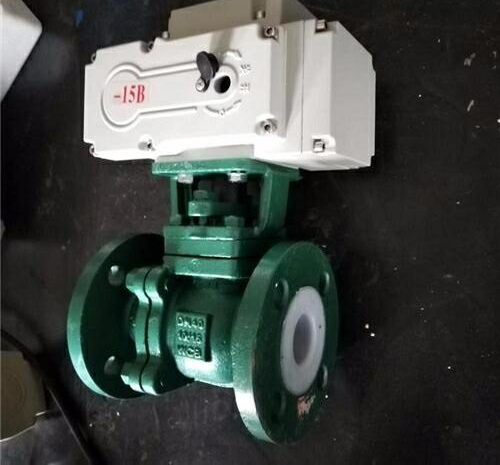 防爆電動襯氟球閥 防爆電動襯氟球閥