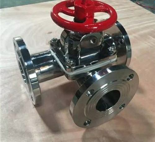 衛(wèi)生級法蘭三通隔膜閥 衛(wèi)生級法蘭三通隔膜閥