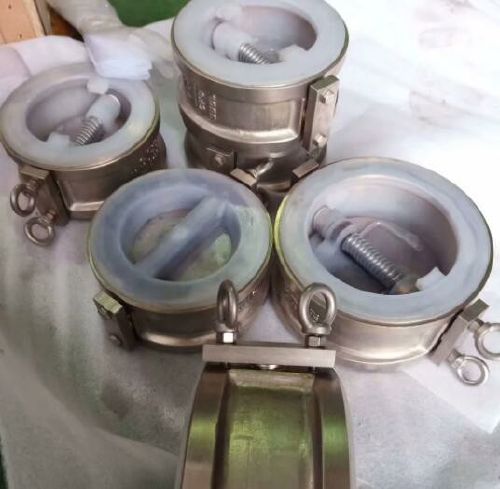 H76F46雙瓣對夾襯氟止回閥 H76F46雙瓣對夾襯氟止回閥